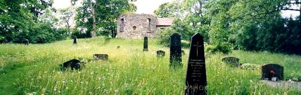 Härene Church cemetery